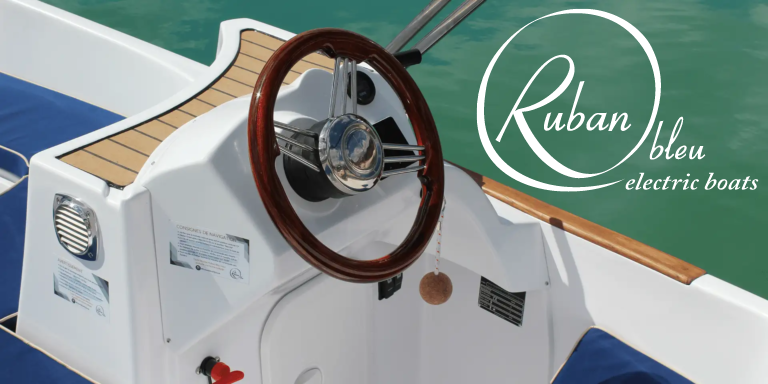 Ruban Bleu French electric boat builder